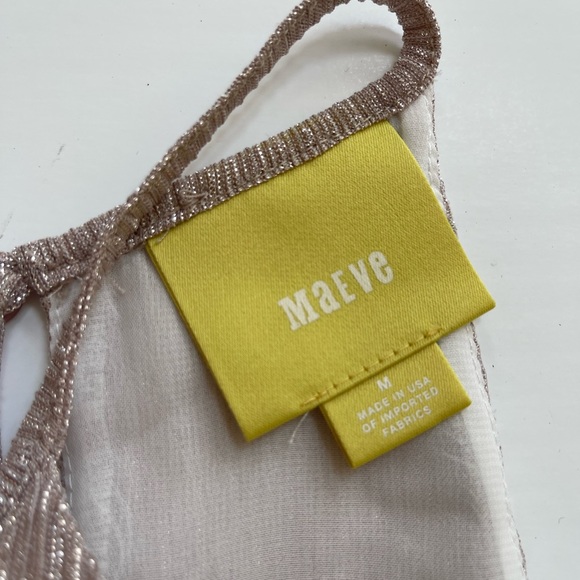 Anthropologie Maeve Waverly Shimmer Tank Top - Picture 5 of 9